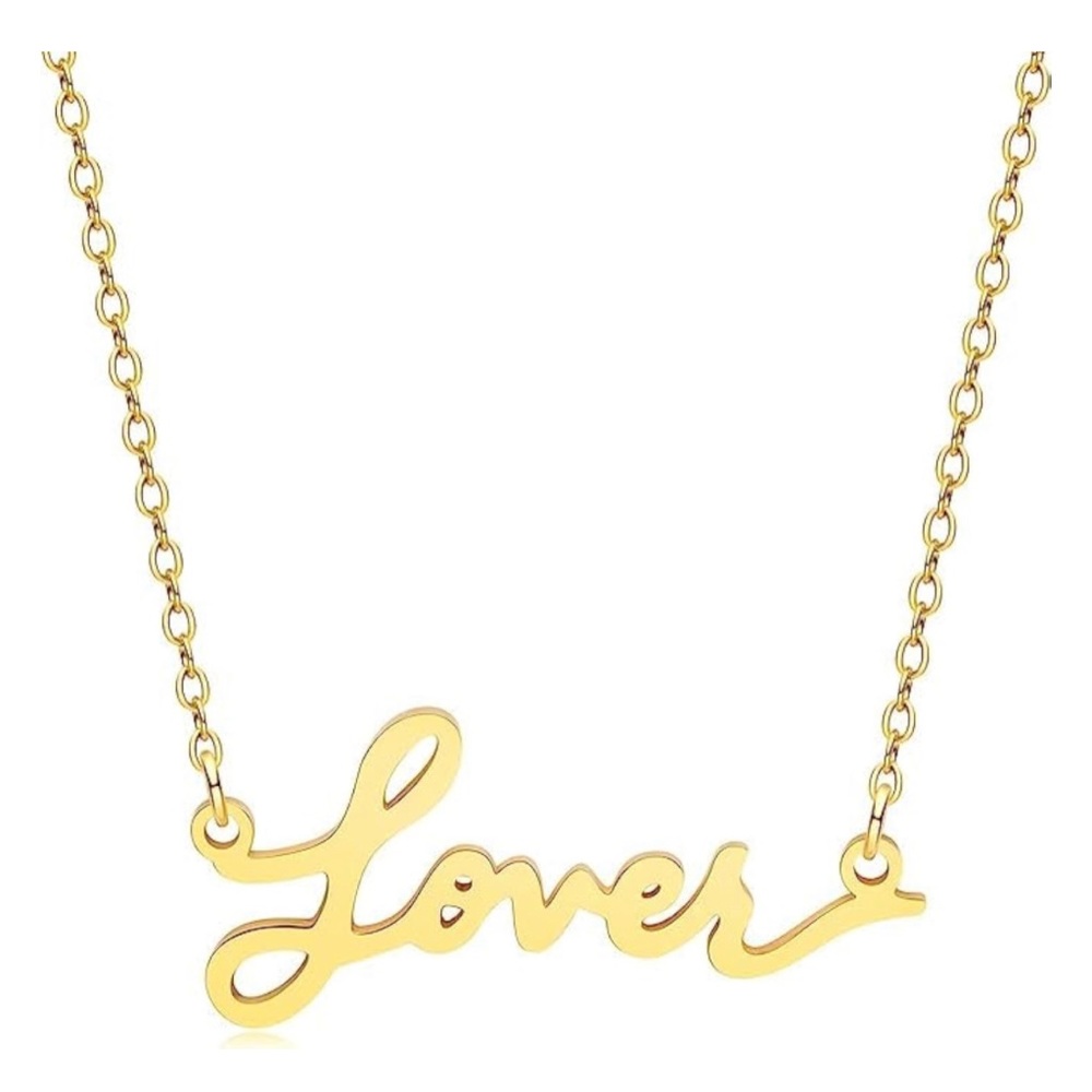 Taylor Swift Gold Lover Necklace